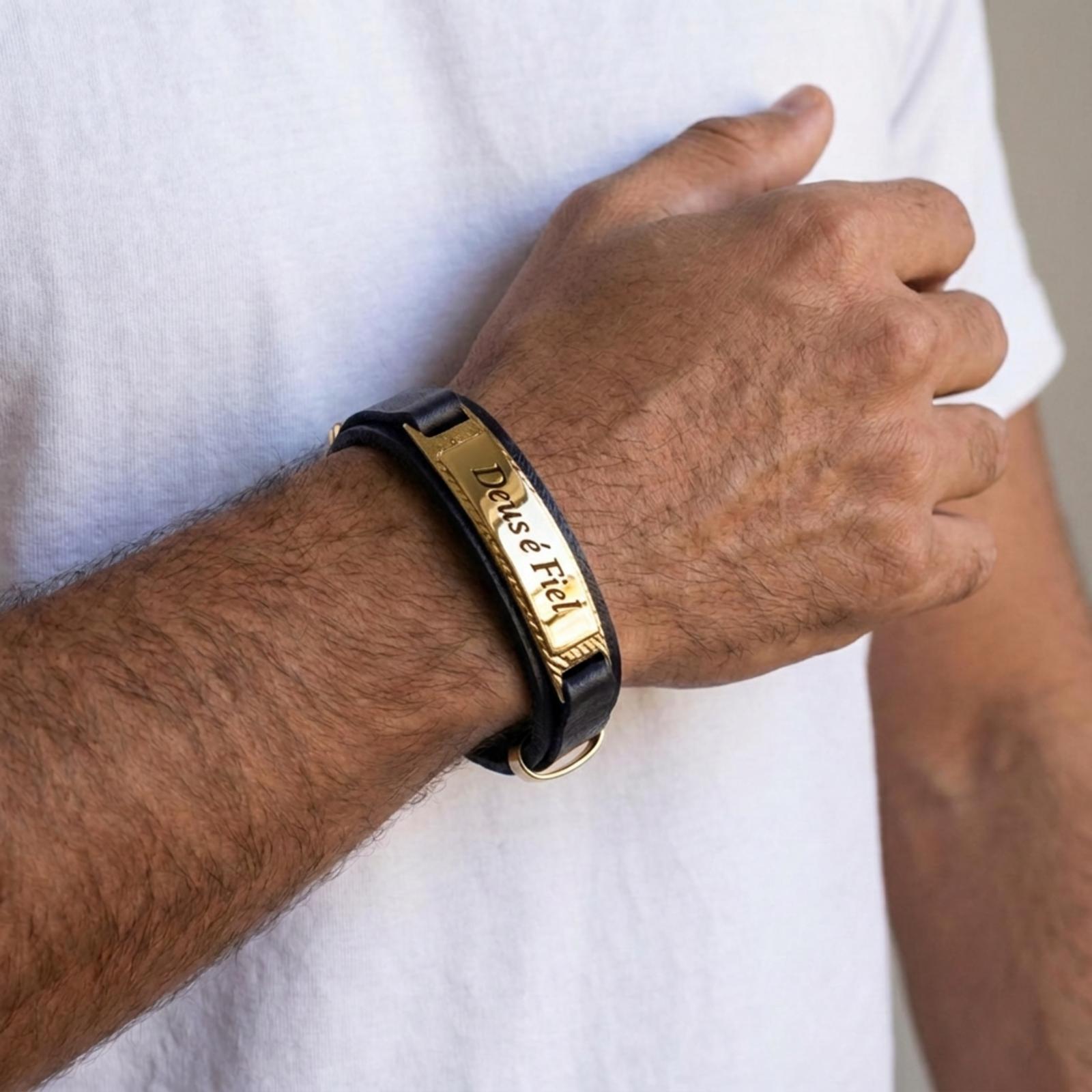 PULSEIRA MASCULINO GRANDE AÇO