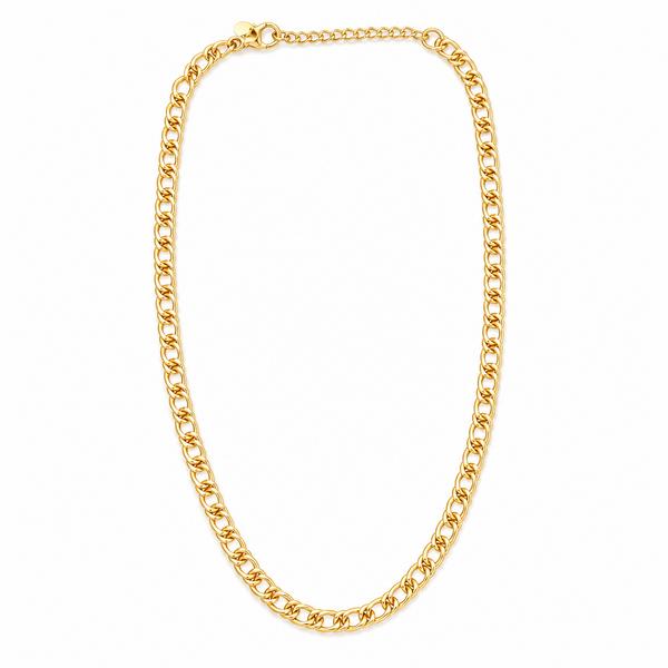 COLAR LIS CHOKER ELOS PEQUENO OURO BANHADO