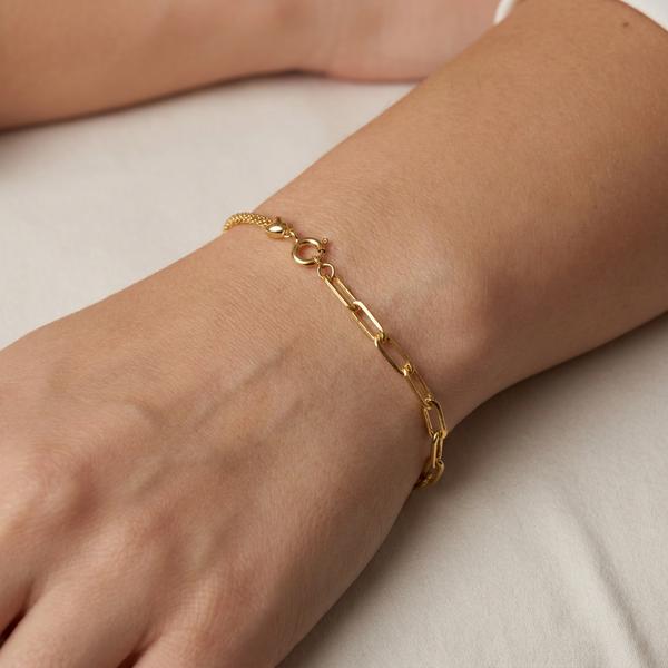 PULSEIRA LIS DIVERSA PEQUENO OURO BANHADO